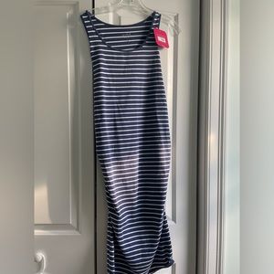 Sleeveless Essential T-shirt maternity dress - Isabel Maternity